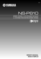 Yamaha NSP-610-Owners-Manual 
